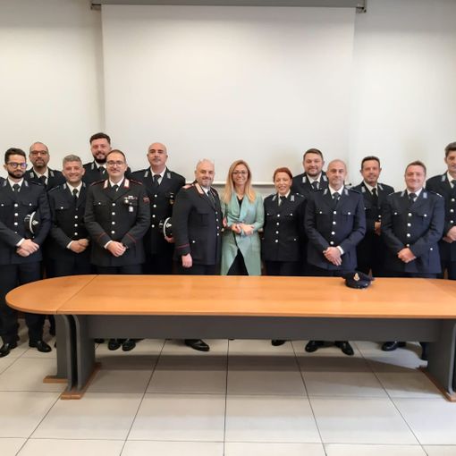 Allievi vice ispettori della polizia penitenziaria &quot;fanno visita&quot; ai carabinieri: è per una collaborazione tra le due istituzioni