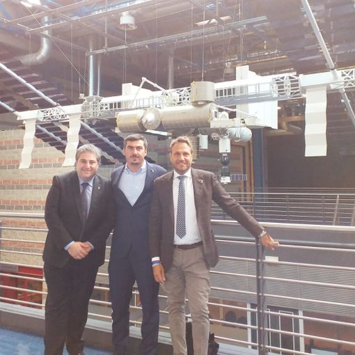 Aerospazio, delegazione in visita agli stabilimenti di Altec e Thales Alenia Space