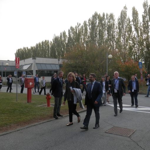 Il Carnegie Group in visita al Bioindustry Park di Colleretto Giacosa