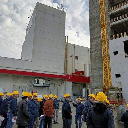 Compral latte in visita agli stabilimenti Inalpi