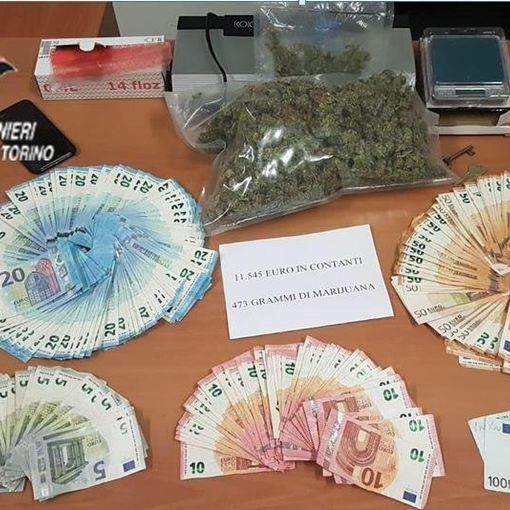 Castiglione Torinese, spacciava droga a studenti e suoi coetanei: arrestato un diciottenne