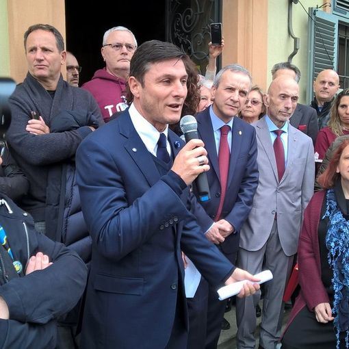 Al museo del Grande Torino di Grugliasco Javier Zanetti ha inaugurato la mostra a lui dedicata
