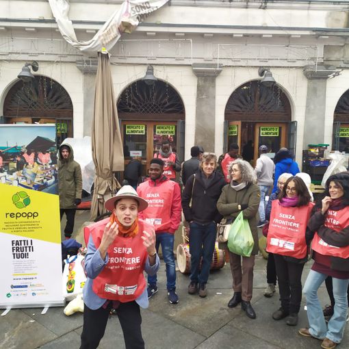 #RePoPP festeggia tre anni di differenziata e raccolta cibo a Porta Palazzo (FOTO)