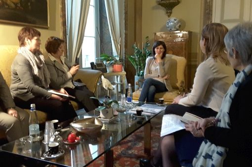 Delegazione della città russa di Togliatti in visita a Palazzo Civico