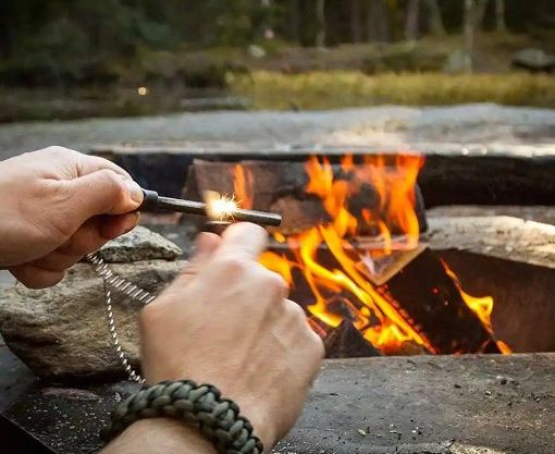 La Regione insegna ad accendere il fuoco