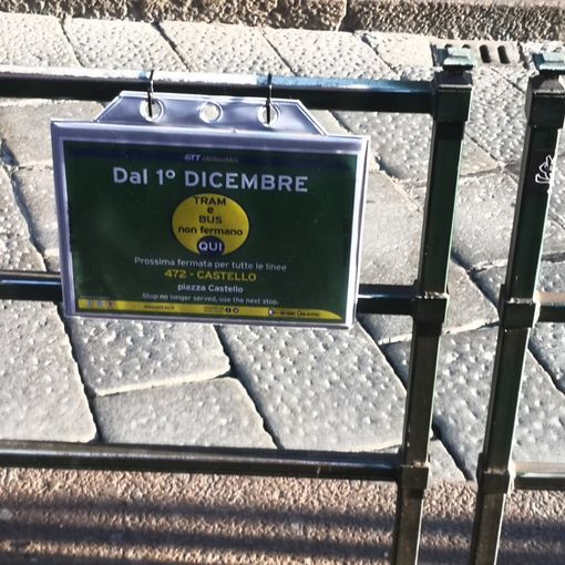 Nuove corsie e sospensione delle fermate, Gtt potenzia la comunicazione