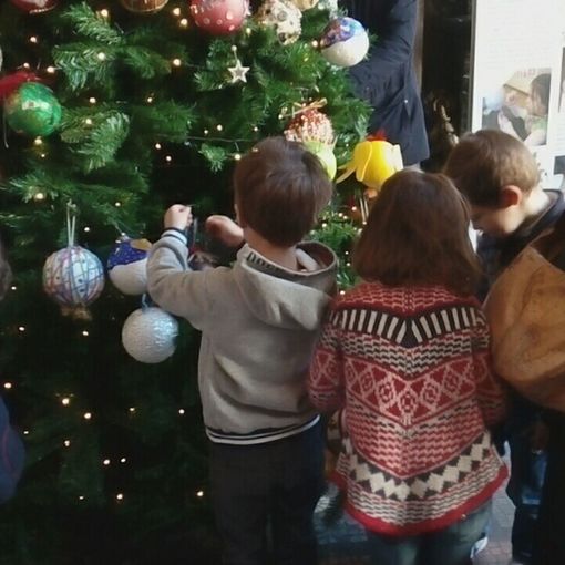 Giochi e pensieri sotto l'albero grazie all'Associazione A.Gio