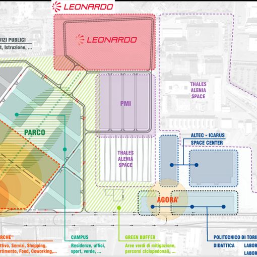 Torino si regala un'altra Città: in corso Marche nasce quella dell'Aerospazio: &quot;Rinasce un pezzo di area urbana&quot;