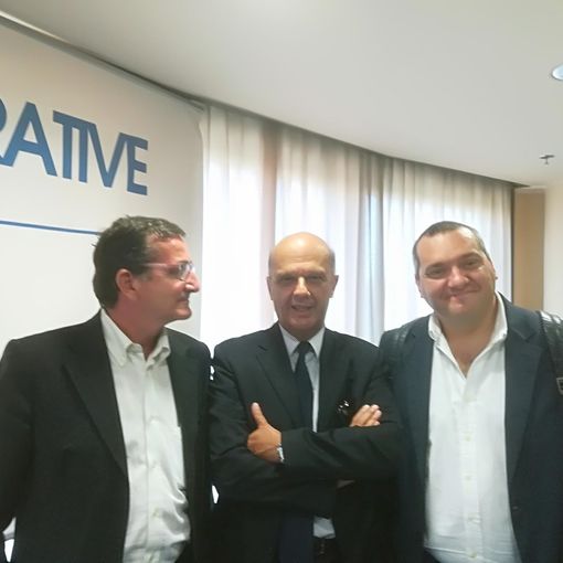 Da sinistra: Domenico Paschetta, Giancarlo Gonella e Alberto Garretto.