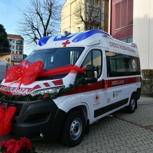 Inaugurati a Nichelino due nuovi mezzi della Croce Rossa