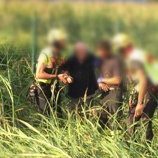 Ritrovato in stato confusionale l'87enne disperso a Banchette