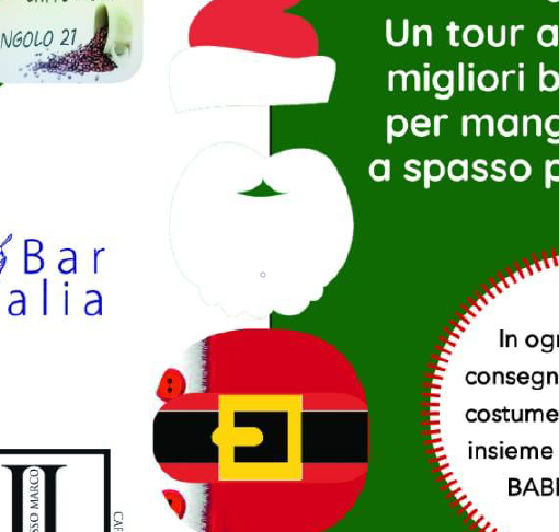 La più divertente camminata dei Babbo Natale è a Barge domenica 9 dicembre