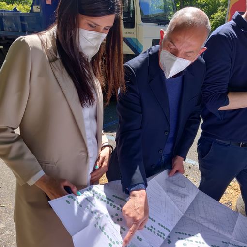 Sopralluogo della sindaca Chiara Appendino