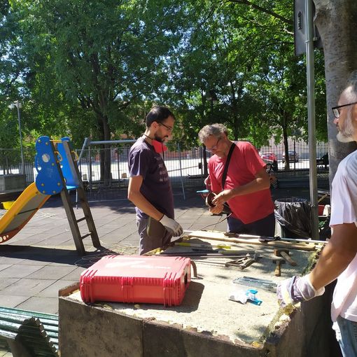 Borgo Dora, l'area bimbi della “Mongolfiera” rinasce grazie ai residenti