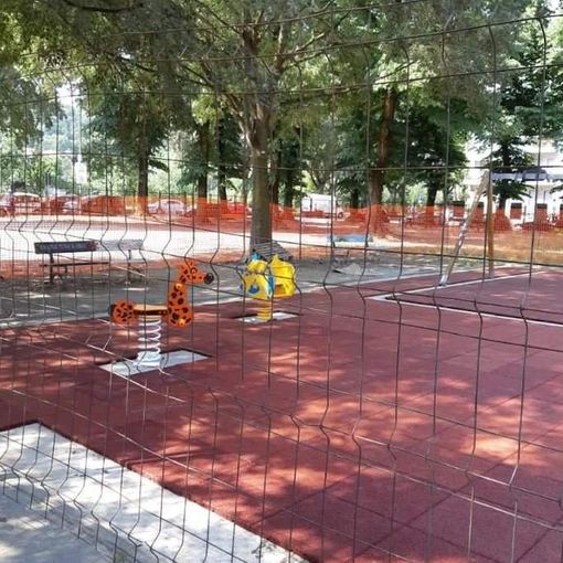 area giochi nel parco
