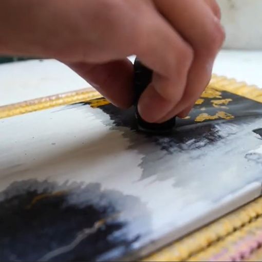artigiano al lavoro