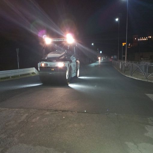 Asfaltati nelle ore notturne 5 km della provinciale 13 tra Vauda Canavese e Front