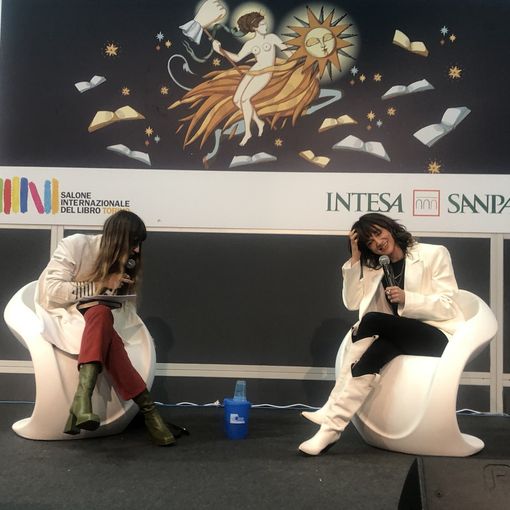 Asia Argento al Salone del Libro