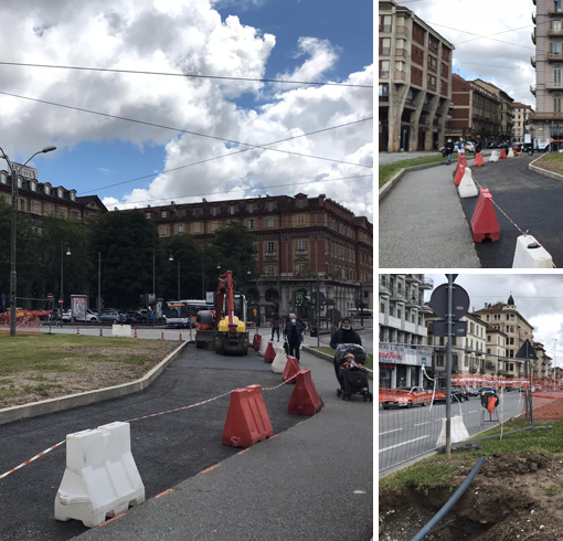 Piazza Statuto si “rifà il look”: in arrivo un nuovo attraversamento ciclopedonale e la casa avanzata per le bici