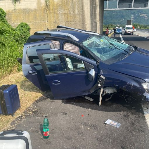 incidente autostrada a5