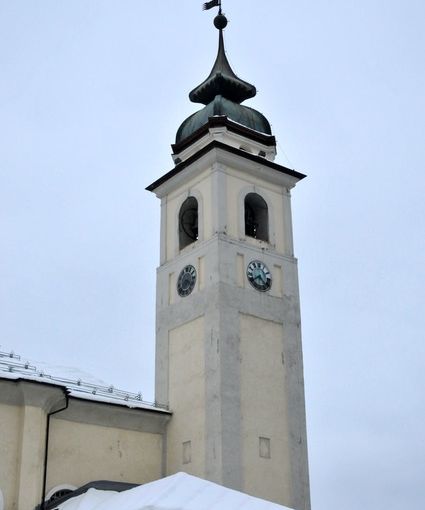 La chiesa di Sant'Ippolito, a Bardonecchia