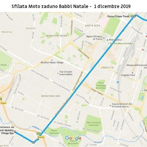 Domattina il ritrovo dei Babbi Natale per il Regina Margherita con Forma Onlus: ecco i dettagli e i percorsi &quot;a prova di bomba&quot;