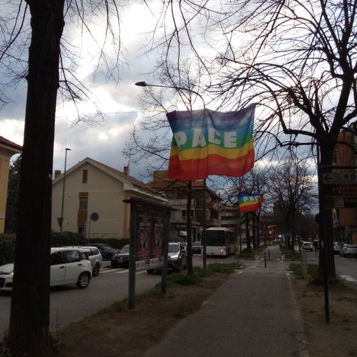 bandiere della pace via plava