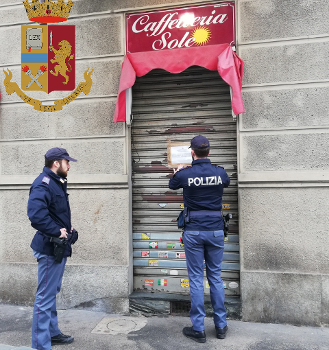 Spaccio al bar Sole: sospesa la licenza per 15 giorni