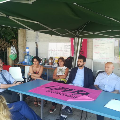 Batzella (Mli) visita villa Assisi a San Giusto Canavese: &quot;Segnale forte delle istituzioni contro la mafia&quot;