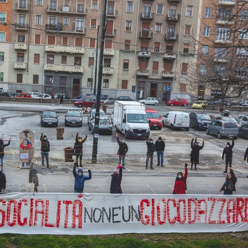 Striscione Befana popolare