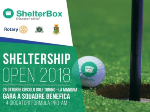 Gara di golf di beneficenza per Shelterbox al Circolo Golf Torino- La Mandria