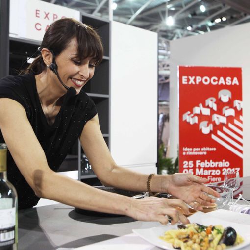 Benedetta Parodi star della cucina di Expocasa 2017