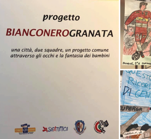 Bianconerogranata, un progetto che mette in luce la purezza d'animo dei più piccoli