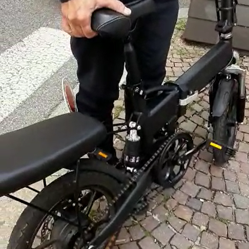 bici irregolare sequestrata