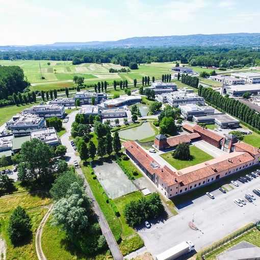 Bioindustry park ripreso dall'alto