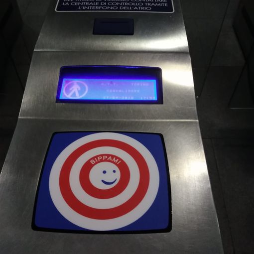 Ai tornelli della metro di Torino arriva &quot;Bippami&quot;