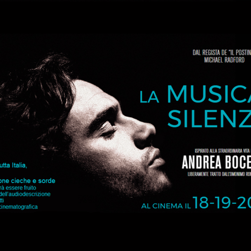 18-19-20 settembre il film di Bocelli accessibile nelle sale torinesi