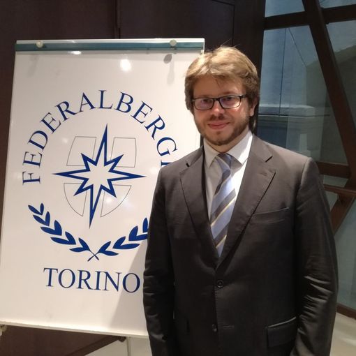 Fabio Borio, presidente di Federalberghi Torino