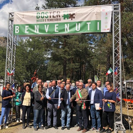 Inaugurata con una grande festa nel bosco &quot;Boster Nord Ovest&quot;