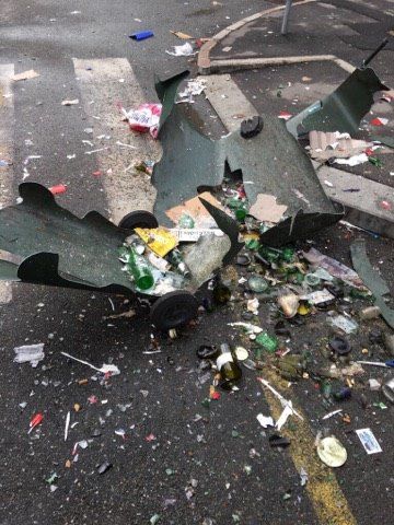 Barriera di Milano: petardi e danni nella notte di Capodanno in via Crescentino e via Santhià