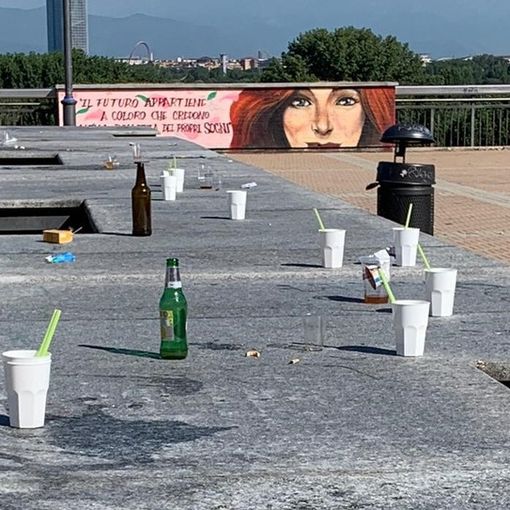 Moncalieri e la triste storia del multipiano vandalizzato