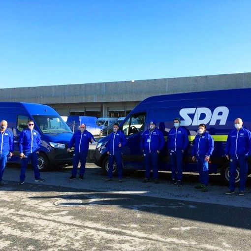 SDA, corriere di Poste Italiane, oggi consegnerà dosi di vaccino a Torino e provincia
