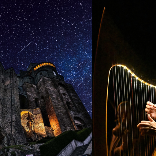 Concerto di Arpa Celtica con il M° Euron alla Sacra di San Michele
