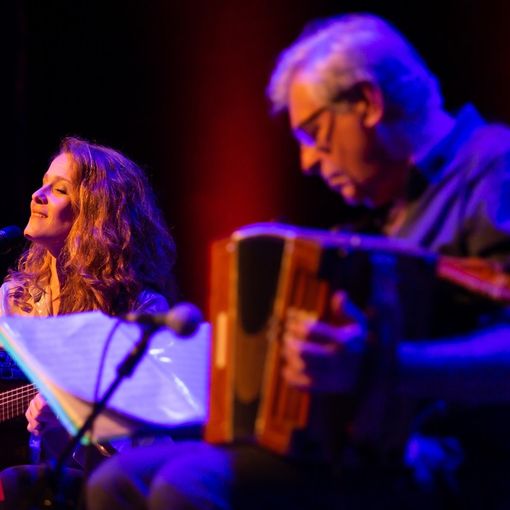 Al FolkClub, il concerto di Giua e Riccardo Tesi