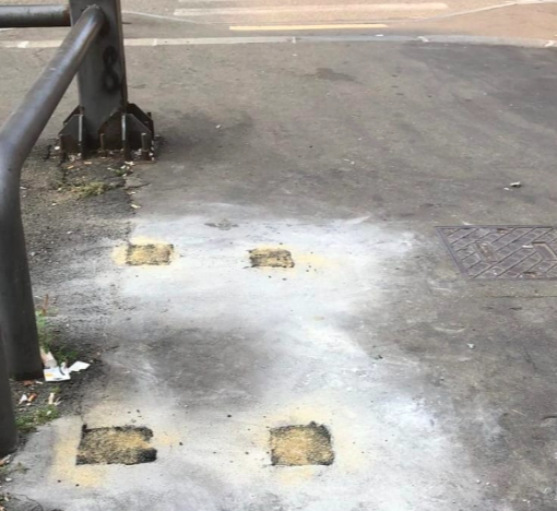 Rimossa la panchina di via Nizza 374: &quot;Era diventata ritrovo di spaccio e malaffare&quot;