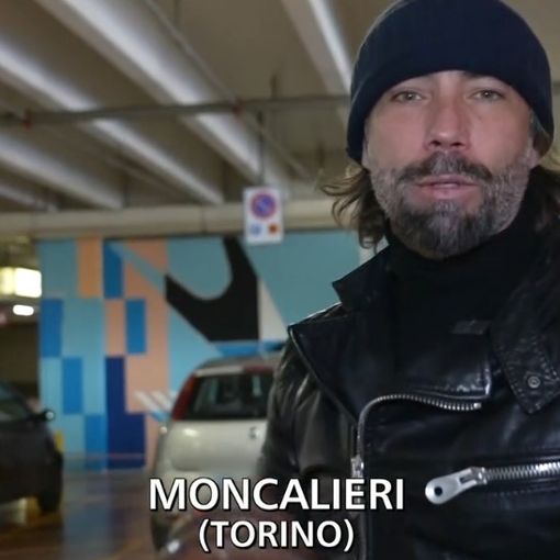 Brumotti a Moncalieri per inchiodare i 'furbetti del parcheggio'