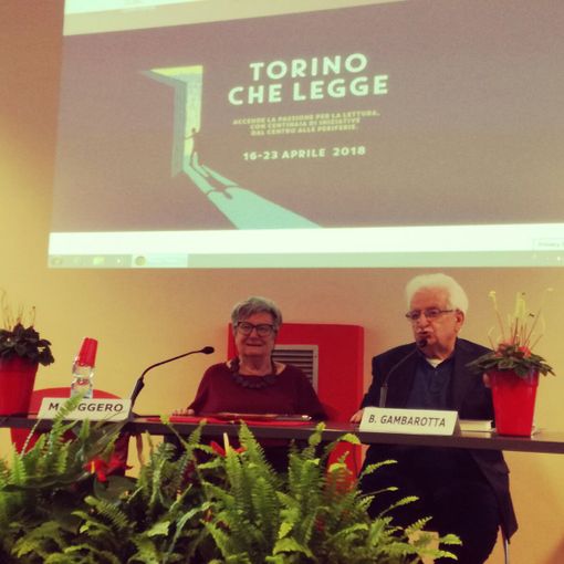 &quot;Torino che legge&quot;, alla scoperta dell'ultimo libro di Margherita Oggero con Bruno Gambarotta