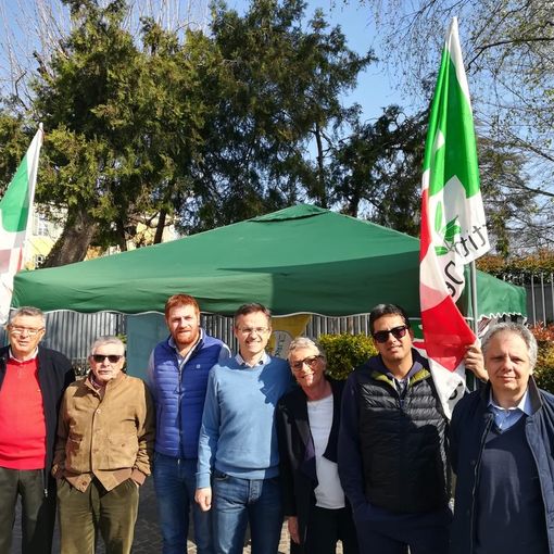 Rivoli: il candidato sindaco del Pd, Emanuele Bugnone, incontra i cittadini.