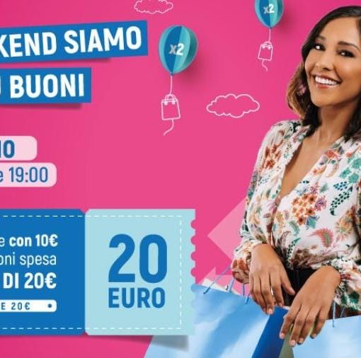 Al Centro Commerciale Piazza Paradiso nel weekend puoi raddoppiare lo shopping