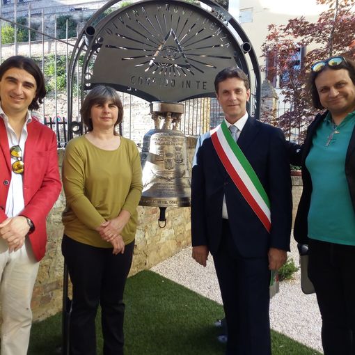 Inaugurata a Montiglio la &quot;Campana dei Tre Comuni&quot;